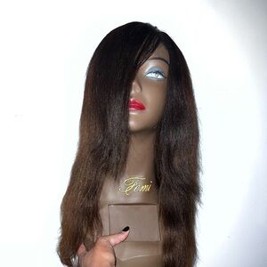 Brazilian authentic lace front wig